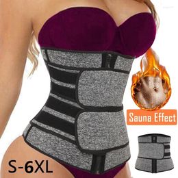 Women's Shapers Plus Size Body Shaper Women Slimming Shapewear Neoprene Sauna Waist Trainer Corset Sweat Belt Lady Weight Loss Modelling