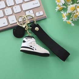 Designer Mini Silicone Sneaker Keychain Party Gift Men Women Kids Key Ring Gift Shoes Keychains Handbag Chain Basketball Shoe Key Fashion