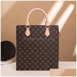 Briefcases Handbag Portfolio Business Mens And Womens Briefcase 2021 File Bag Professional Fashion High Capacity Trend Drop Delivery Dhei4
