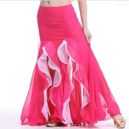 Stage Wear Dresses Belly Dance Body For Women Pleated Furcal Skirt Dancing