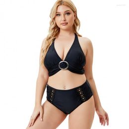 Women's Swimwear Sexy L-5XL Large Swimsuits Push Up Bikini Female Plus Size Beach Wear High Waist Bikinis Women's Swimming Bathing Suit