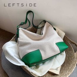 NXY Ladies Patchwork Fabric Large Capacity Shoulder Bag 2023 Summer Fashion Casual Women Bucket Shopper Bags Handbag