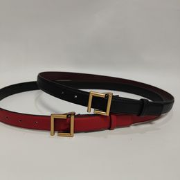 Top High Quality Belt Women Genuine Leather 2.5cm Width Designer Belts Womens Waistband wholesale