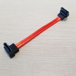 Custom SATA Cable Adapter Data Cable Ultra Soft Red 10cm