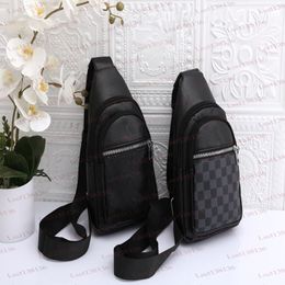 2023 New Men Handbag Crossbody Shoulder bags satchels messenger bags black letters designer Purse mens chest bag Man handbags Backpack