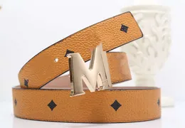 All-match Luxury designer Belt Buckle Fashion Leather Women Belts Letter Double Big gold classical