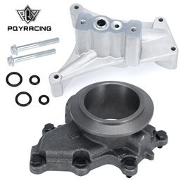 Aluminium Iron Turbo Pedestal with Bolts & Exhaust Housing For Ford F250 F350 F450 F550 Excursion 7.3 Powerstroke Diesel 1999.5-2003 PQY-CPY14