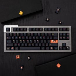 GMK Mictln Large Set Cherry Profile Pbt Keycap Dye-Sub English Custom Personality Keycaps For Mechanical Keyboard 61/