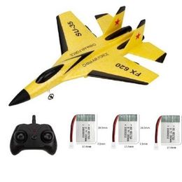 Electric RC Aircraft SU-35 RC Glider Plane 2.4G Remote Control Drones Aeroplane Model RTF UAV Xmas Children Gift Assembled Flying Toys