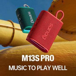 Portable Speakers Sanag M13S PRO Bluetooth Speaker Mini Portable Bluetooth Speaker RGB Colourful Light Outdoor Waterproof Subwoofer Mini Speaker Z0317