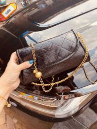 Luxury Women's Brand Designer Single Shoulder Bags New High Quality Leather Ringer Cross Body Bag Texture Can Be Adjusted Golden Ball Gift Box Factory Direct Sale