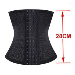 Women's Shapers Women 28CM Breathable Waist Tummy Girdle Belt Body Shaper Trainer Control Corset Black Beige