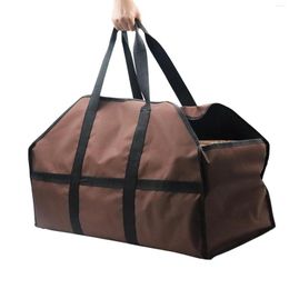 Storage Bags Extra Large Firewood Bag Water Resistant And Durable Materials For Camping Trips Outdoor