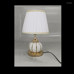 Table Lamps Pink Tiffany Touch Lamp Plumones De Cama Glass Base Ceramic Gourd Led Deco Clear