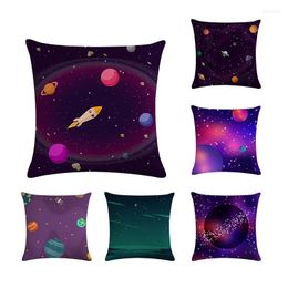 Pillow Space Home S Universe Sun Planet Custom Pillowcase Decorative House Cover Spaceship ZY823