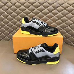 High-quality Men's hot-selling fashion catwalk casual shoes soft leather sneakers thick-soled flat-soled comfortable shoes EUR38-45 mjiyut00001