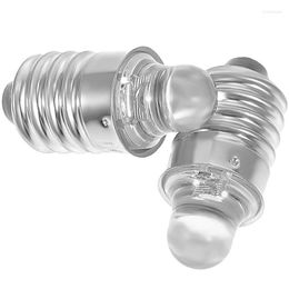 2pcs Bulb 3v Round Light E10 Socket Screw Base