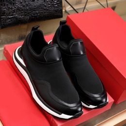 Casual Shoes luxury Designer Sneaker Genuine Leather Mesh pointed toe Race Runner Outdoors are US38-44 kjml qx1160000001