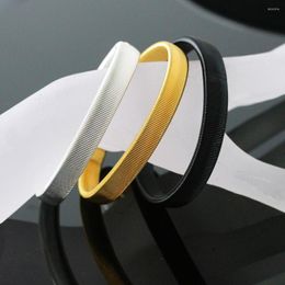 Bangle 1PC Unisex Stretchy Elastic Metal Sleeve Garters Mens Elasticated Arm Band Shirt Holder