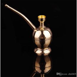 Smoking Pipes Suction card installed traditional traditional brass water filter, environmental protection