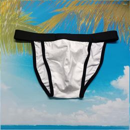 Underpants Men Big Pocket Briefs Bulge Pouch Underwear Soft Cotton Male Breathable Panties Elastic Waist Trunks Lingerie