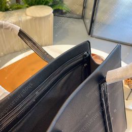 Light luxury computer bag briefcase handbag men's single shoulder crossbody bag senior large capacity leather
