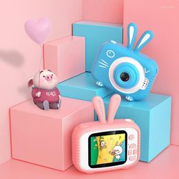 Digital Cameras 2 Inch 1080P Mini Kids Camera Cartoon Cute Toys Outdoor Video Pography Props For Child Girls Birthday Gift Wini22