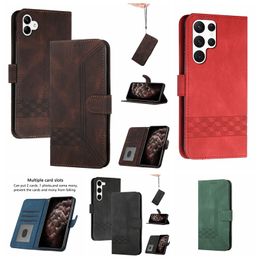 Flip Leather Wallet Cases For Samsung S23 Plus Ultra A04E A14 5G A54 One Plus 9 Pro 8 9RT 9R Coffee Men Kickstand Credit ID Card Slot Holder Cube Business Cover Purse Pouch