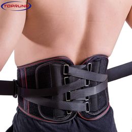 Slimming Belt Lower Back Brace Lumbar Support Belts Disc Herniation Orthopedic Strain Pain Relief Corset Back Support Decompression Brace 230317