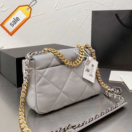 Luxury Women's Brand Designers Shoulder Bags Top Leather Classic Clamshell Crossbody Bag Fashion Portable Double Chain Interwoven Tote bag Factory Direct Sales