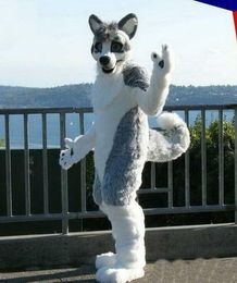 Husky Fursuit Furry Mascot Costume Wolf Dog Party Dress Outfit Adult Siz