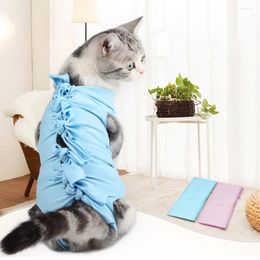 Cat Costumes Suit Pet Breathable Physiological Puppy Recovery Clothing For Anti Clicking Vest Supplies