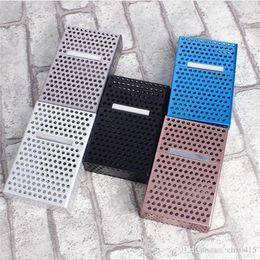 Smoking Pipes 20 sets of soft and hard cigarette case, Aluminium alloy, new hollow magnetic flip metal