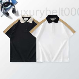 Men's Polos Designer Summer for Mens Polo Trendy T-shirts Fashion Tops Tees Short Sleeve 2 Colours Size M-2XL 81FV