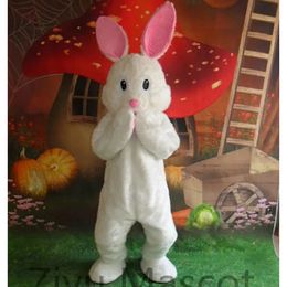 New Adult Easter Bunny Mascot Costume Cospiay Birthday Party Fancy Dress Event Performance Props