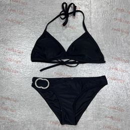 Letters Bikini Swimwears Women Split Designer Bikinis Swimsuit Two Pieces Bottoms Swimming Suit Vacation Casual Bathing Suit