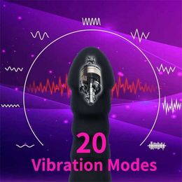 Adult Massager Female Vibrator 20 Modes Dildo Sex Toy Women's Soft Silicone G-spot Penis for Couple Masturbators Toys Adults 18