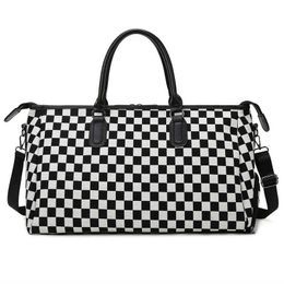 duffle bagss New Short Distance Travel Bag Women s Large Capacity Korean Hand Multi Functional Fashionable Luggage 230316