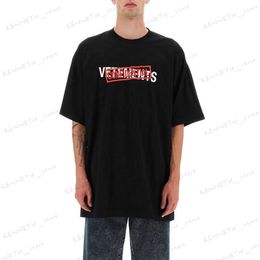 Men's T-Shirts VTM Red Secret Seal Round Neck Loose Oversize Men and Women Lovers Same Round Neck Short Sleeve T-shirt Fashion T230317