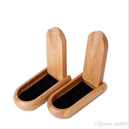 Smoking Pipes A piece of stone wood pipe, bamboo pipe rack, portable folding cigarette set, bamboo