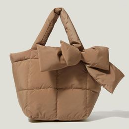 Evening Bags Fashion Luxury Tote Bag Space Cotton Padded Women Light Warm Shoulder Ladies Crossbody Handbag