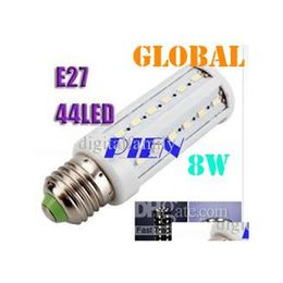 2016 Led Bulbs 35 Piece Bb 8W 5050 Smd 44 Corn Bbs Indoor Lighting E27 E26 B22 E14 Lamp Cool White Warm 110V 240V By Drop Delivery Lights Dhcio