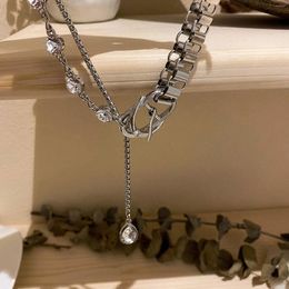 Chains Crystal Choker Necklace Rhinestones For Daughter Mother Girls Teen Women