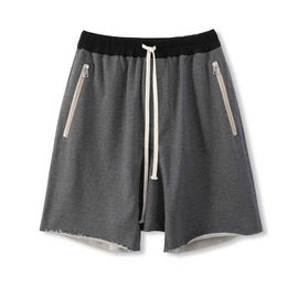 Men's Shorts Frog drift Fashion Wear Summer Streetwear Men Cargo Shorts Cotton Gray Beach Shorts Male Casual Solid Short pants for mens G230316