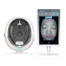 2024 China Wholesale Skin Analyzer Mirror 3d Portable Facial Analyzer Magic Smart Skin Analyzer beauty machine with free shipping