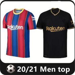 Maglie da calcio retrò 20 21 Messis Ansu Fati Ferran Dembele Pedri Memphis Dest Gavi Maillots Shirt da calcio