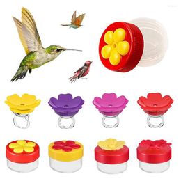 Other Bird Supplies Flower Hummingbird Ring Feeders For Outdoors Garden Backyard Pet Yard Water Drinking