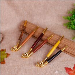 Smoking Pipes Small size small rod dual purpose type dry tobacco rod solid wood pull rod filter