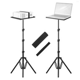 Tripods Universal Laptop Projector Tripod Stand Holder Aluminum Alloy Floor 16-53" Ajudtable Height For Stage Studio Use
