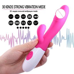 New Silicone Dildo Vibrator for Women Vagina Massage g Spot Rabbit Vibrator Anal Pussy Stimulator Sexo Toys for Adult Women Sex Shop 230316